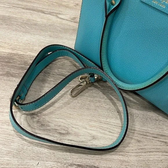 Kate Spade Bag Aqua Tiffany Blue Purse - Picture 3 of 6